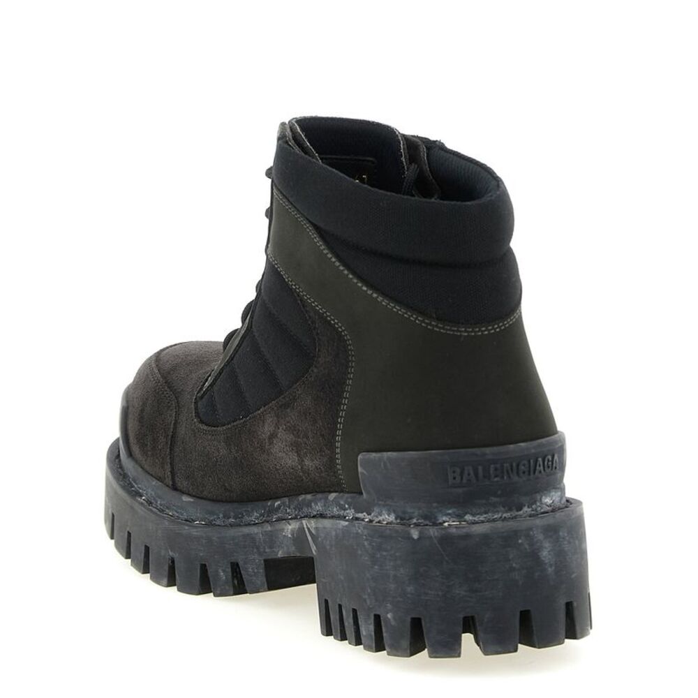 Balenciaga Men's Combat Strike Ankle Boots - Picture 3 of 4